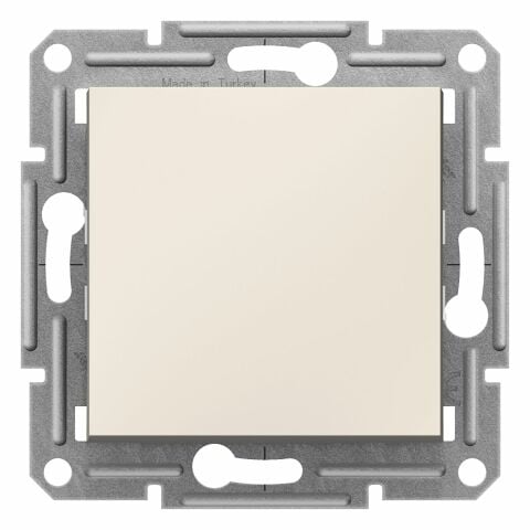 Schneider Asfora Krem Tekli Anahtar Çerçevesiz - EPH0170123