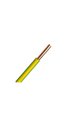 Prysmian 1,5mm Sarı Yeşil H07Z1-U NYA Halojen Free Kablo - 100 Metre