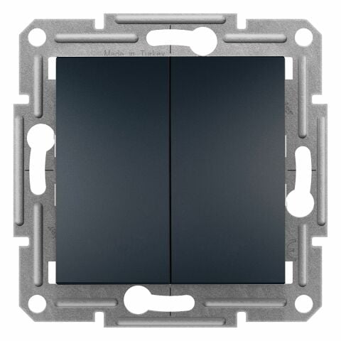 Schneider Asfora Plus Antrasit Komütatör Vavian Çerçevesiz - EPH0600171
