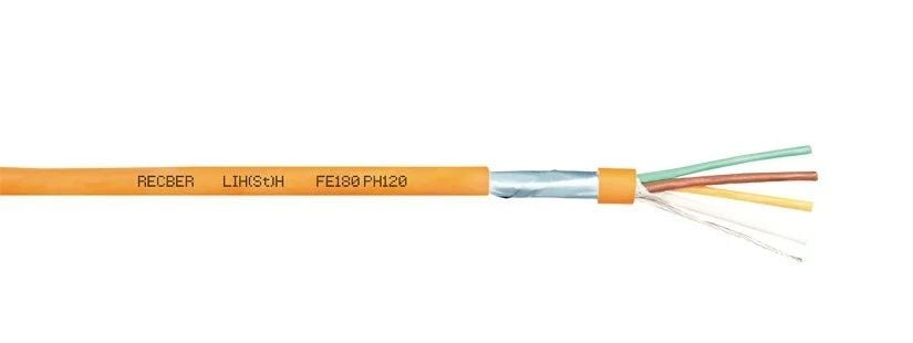 Reçber 2x2x0,75mm2 LIH((St)H PH120 Yangına Dayanıklı Kablo FE180 107104