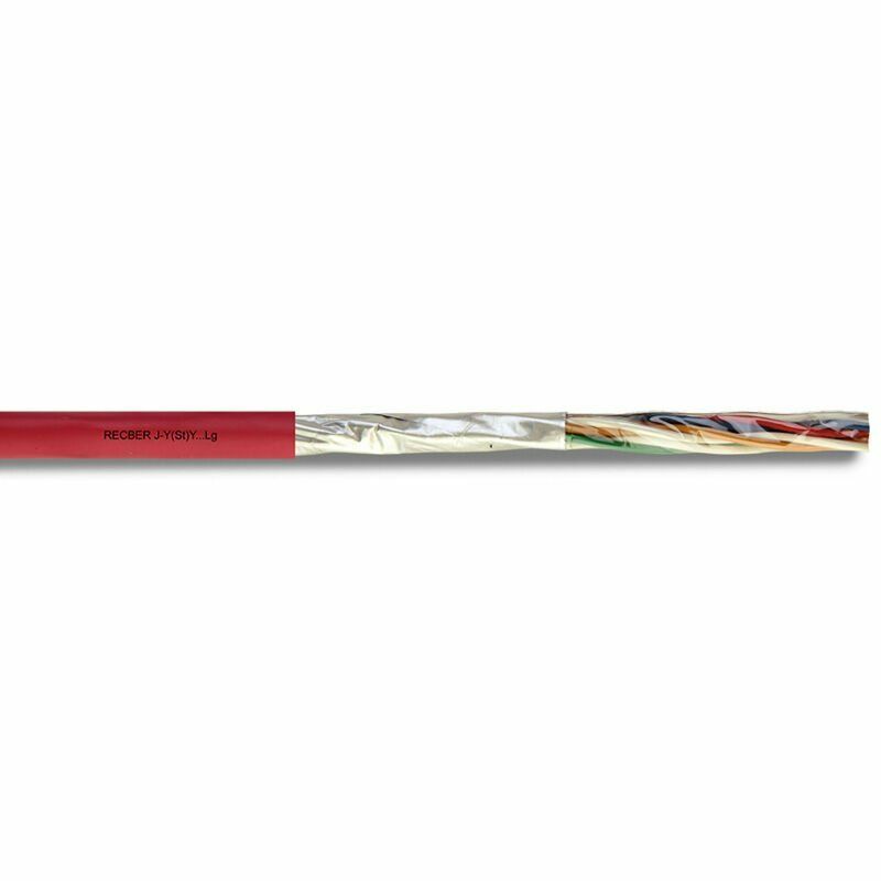 Reçber 4x2x0,80mm + 0,80mm Jh(St)H Yangın Alarm Kablosu 121100 (1 metre)