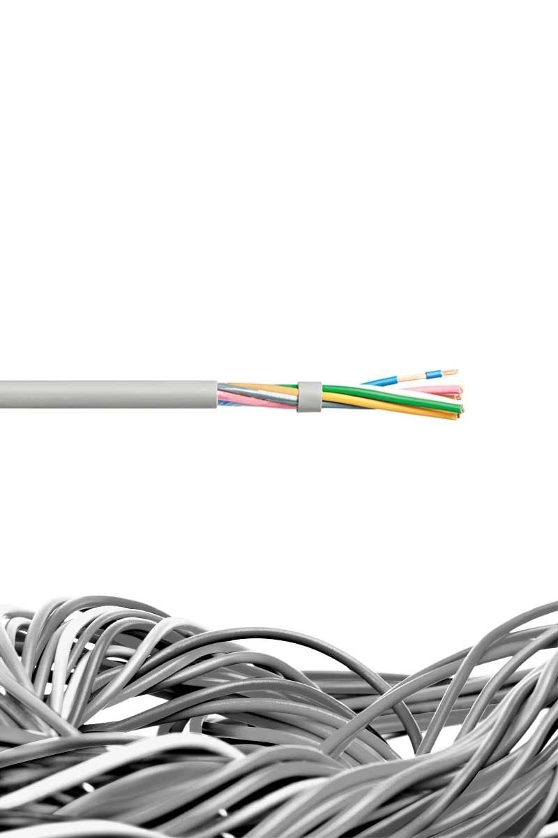 Reçber 3x1.5 LIHH Sinyal Ve Kontrol Kablosu Halogen Free 202141 (1 Metre )