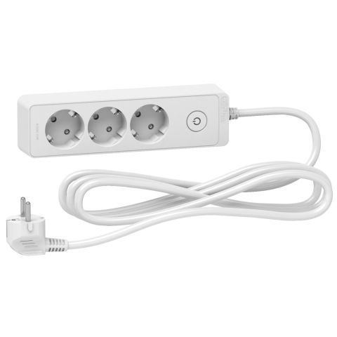 Schneider Electric Unica 3lü 3 Metre Grup Priz Anahtarlı ST9433W