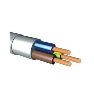 Borsan 3X2.5 mm NYM Antigron Kablo Tek Damar NVV - 1 Metre