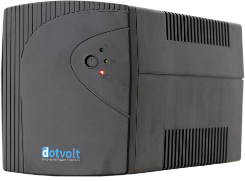 Dotvolt 1200VA / 720W 230 Volt Line İnteractive UPS Güç Kaynağı 2x7Ah