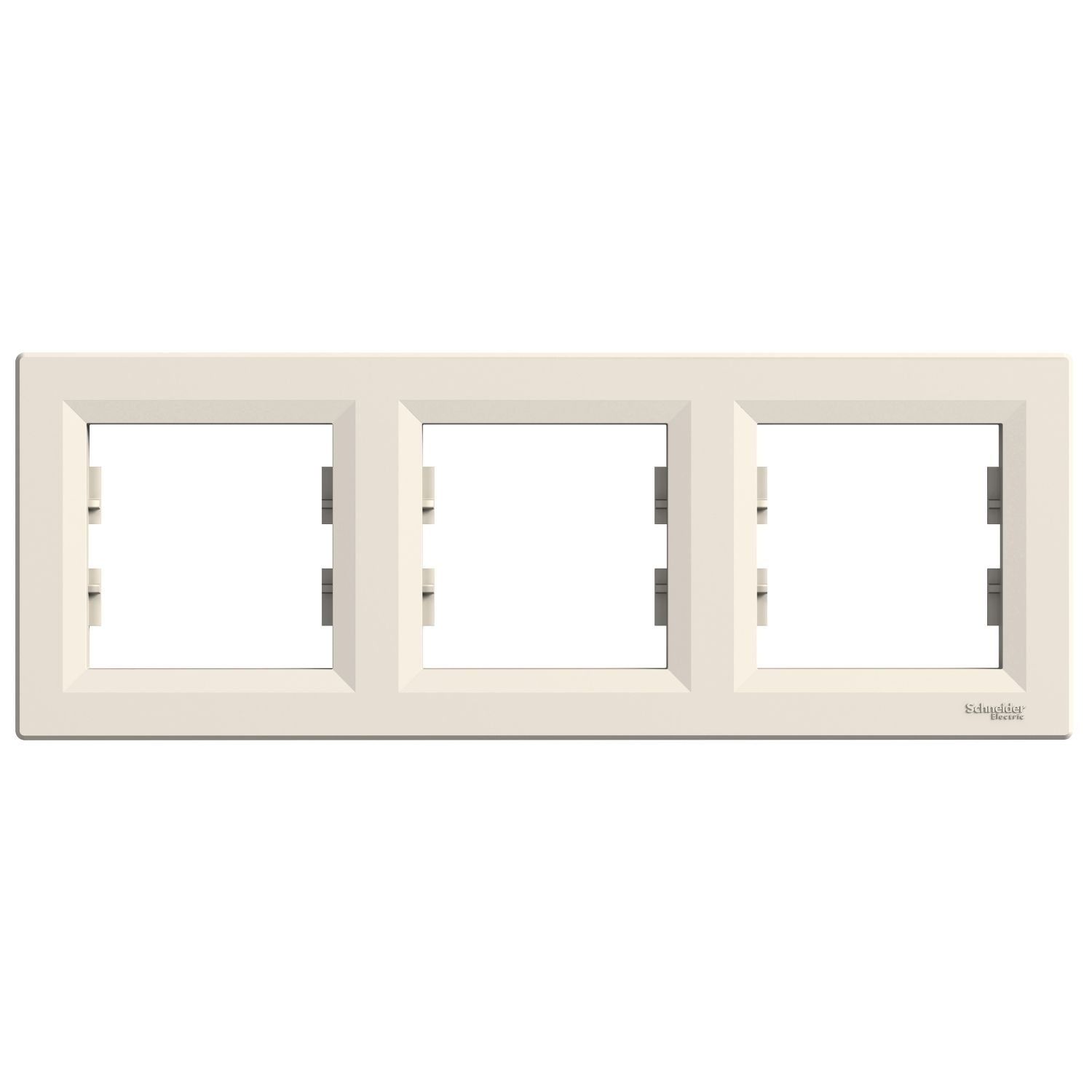 Schneider Asfora Krem Üçlü Çerçeve - EPH5800323