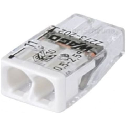 Wago 2 No Buat Klemensi Geçmeli 2x2.5mm 2273-202 (100 Adet)
