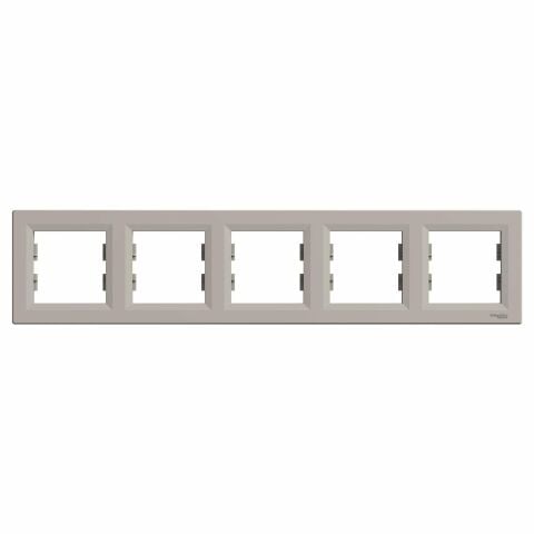 Schneider Asfora Plus Bronz Beşli Çerçeve - EPH5800569