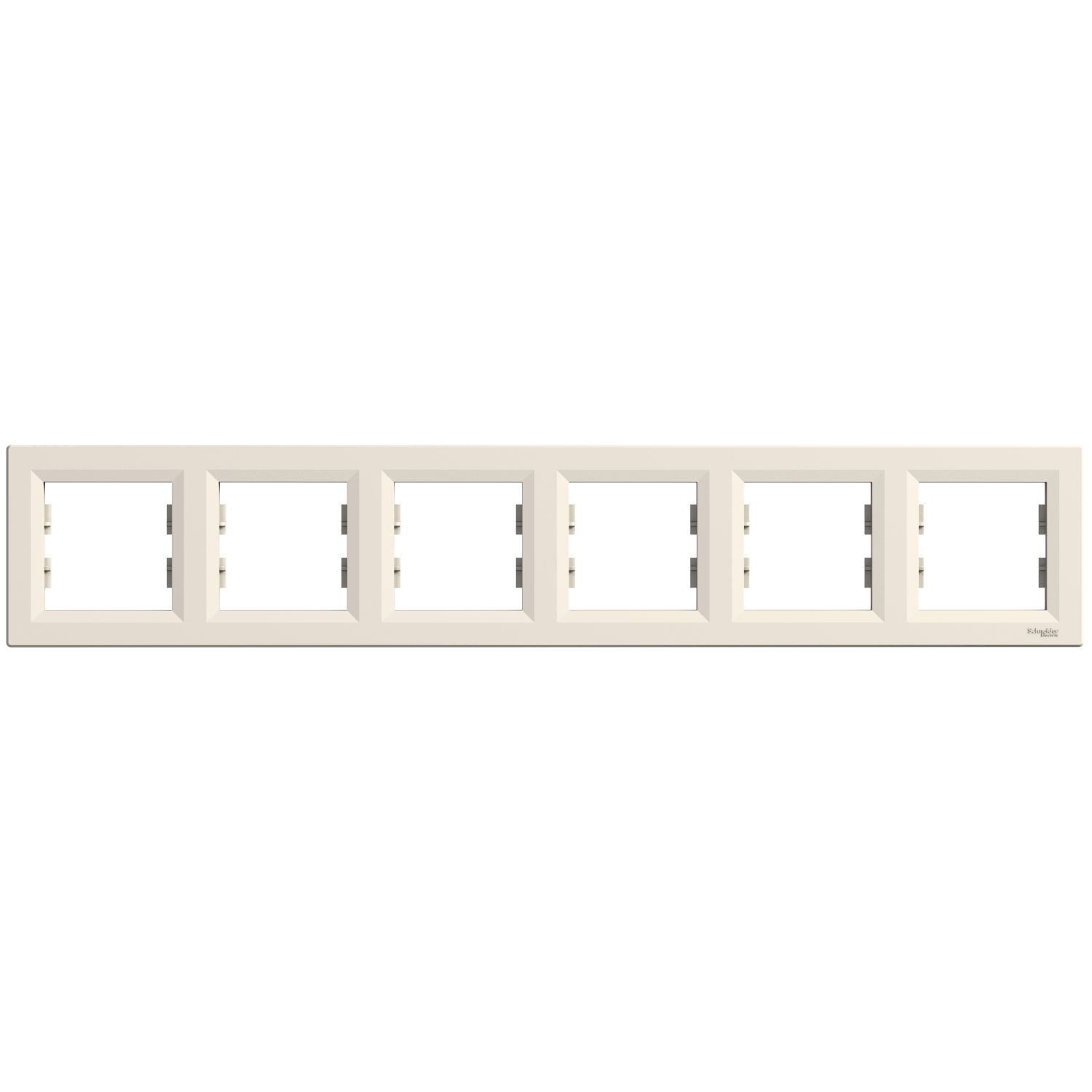 Schneider Asfora Krem Altılı Çerçeve - EPH5800623