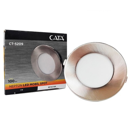 Cata Mobil Spot 1 W Koridor Aydınlatması Ct-5209m - Mavi
