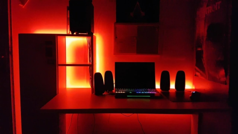 Cata 10 Çip Dış Mekan Slikonlu Led Şerit Kırmızı CT-4489 - 5 Metre