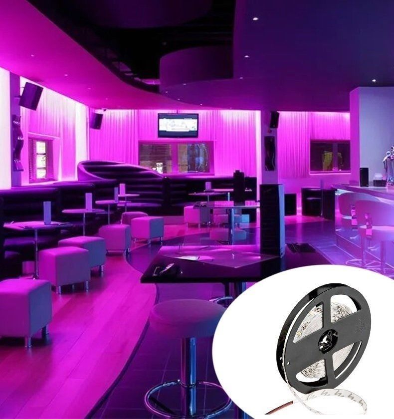 Cata 10 Çip İç Mekan Led Şerit Pembe CT-4470 - 5 Metre