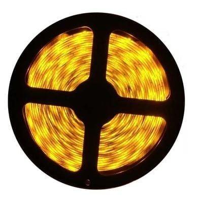 Cata 10 Çip İç Mekan Led Şerit Amber CT-4485 - 5 Metre