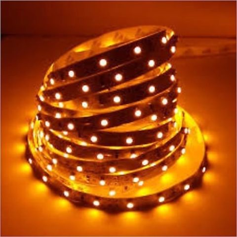 Cata 10 Çip İç Mekan Led Şerit Amber CT-4485 - 5 Metre