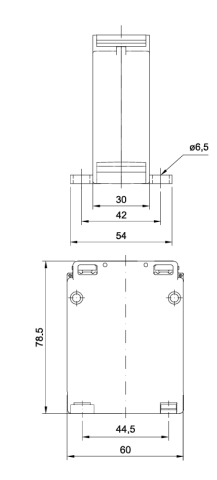 Alce ADK300 Akım Trafosu, 5/5, 2.5 VA, Class 0.5, Mühürsüz