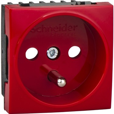 Schneider 45x45 UPS Priz Çocuk Korumalı Kanal Prizi ETK21046E