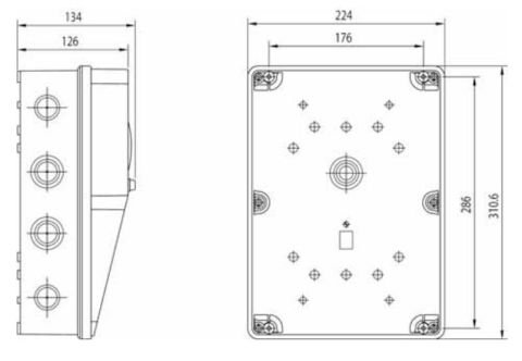 Schneider 220x300 Boş Kombinasyon Kutusu IP54 3477-758-0600