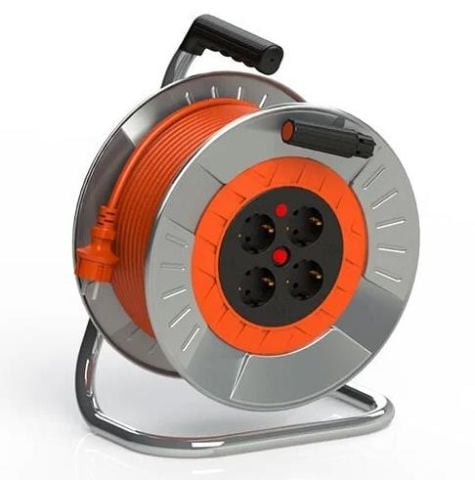 Bylıon Metal Makara 20 M 3X2,5 Mm Ttr Kablo MME-20325-F