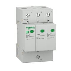 Schneider 20ka 3 Kutuplu Parafudr T2 3 Kutuplu 20ka 400v EZ9l33345