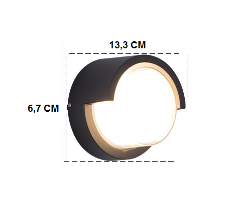 Cata 7W Günışığı Dış Mekan Led Aplik  Ct-7077