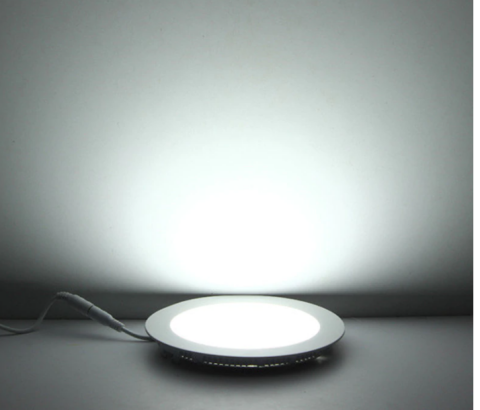Horoz 3w Slim Led Panel Yuvarlak Alüminyum SLIM-3 - Beyaz Işık