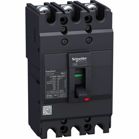 Schneider 50A 30kA 3 Kutuplu 380V AC Kompakt Şalter EZC100H3050