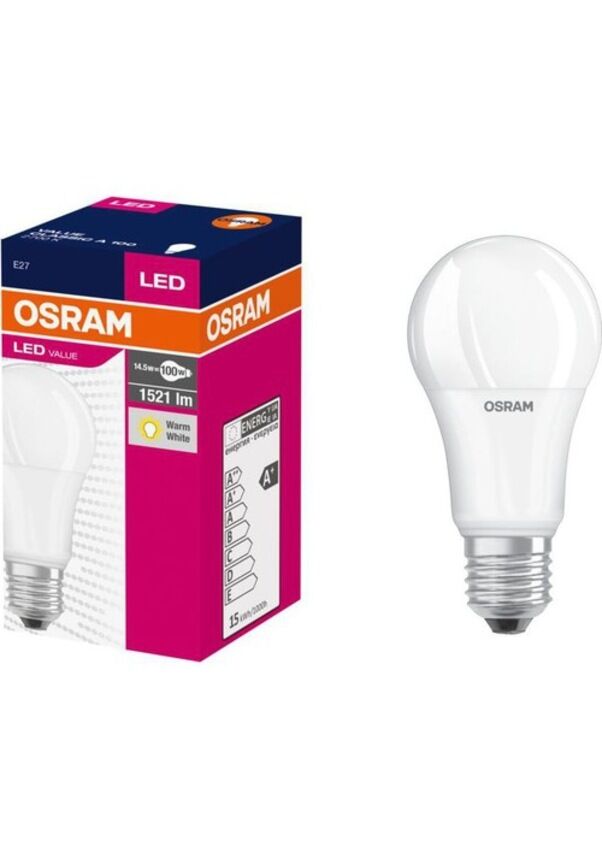 Osram 8.5W Value Günışığı Sarı Led Ampul 806 Lümen E27