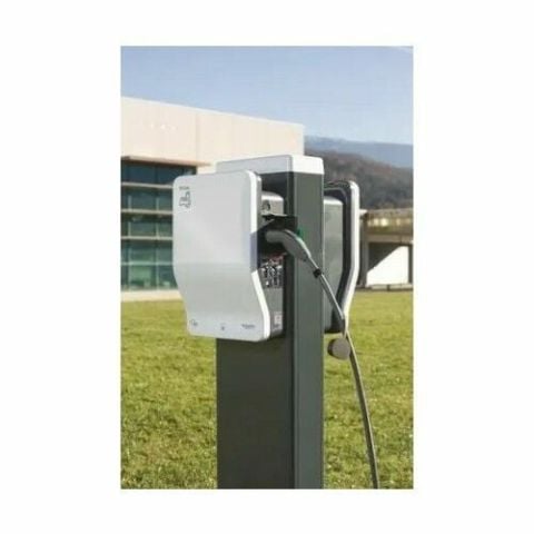 Schneider Evlink Wallbox 22kw/32a Kablosuz Kapaklı T2 Soket Araç Şarj İstasyonu EVH2S22P02K