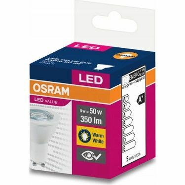 Osram 4.9W Günışığı Sarı Işık GU10 Led Ampul 390 Lümen - 10 Adet
