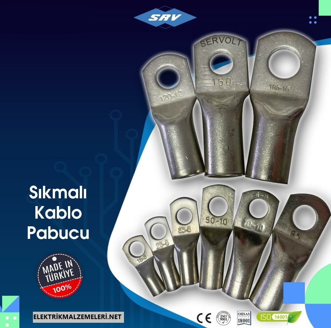 SRV 185mm Kablo Pabucu