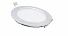 İnoled 3w Günışığı Slim Led Panel Yuvarlak Alüminyum 2703-02