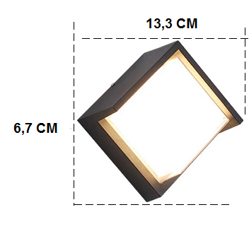 Cata 7W Günışığı Dış Mekan Led Aplik Ct-7078