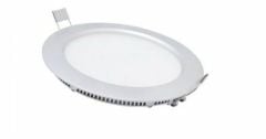 İnoled 6w Günışığı Slim Led Panel Yuvarlak Alüminyum 2706-02