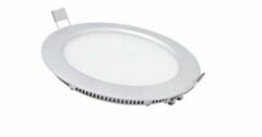 İnoled 9w Beyaz Işık Slim Led Panel Yuvarlak Alüminyum 2709-01