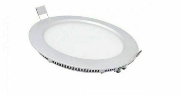 İnoled 9w Günışığı Slim Led Panel Yuvarlak Alüminyum 2709-02