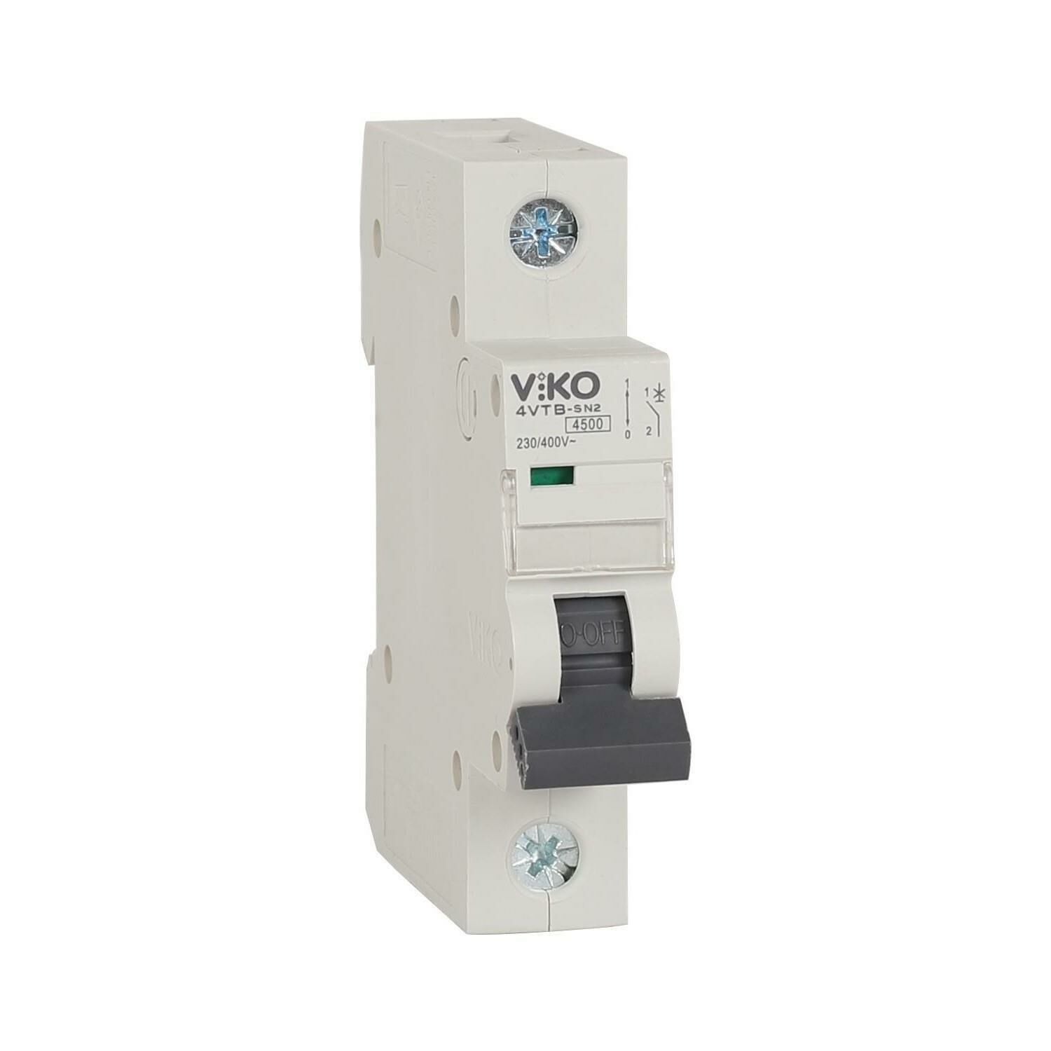 Viko 10A B Tipi 4,5kA Otomatik Sigorta 4VTB-1B10