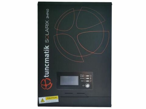 Tunçmatik Solarix 2kW/40A Off-Grid İnverter MPPT 24V TSK16010