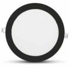 İnoled 3w Ilık Beyaz Siyah Kasa Slim Led Panel Yuvarlak 2803-03