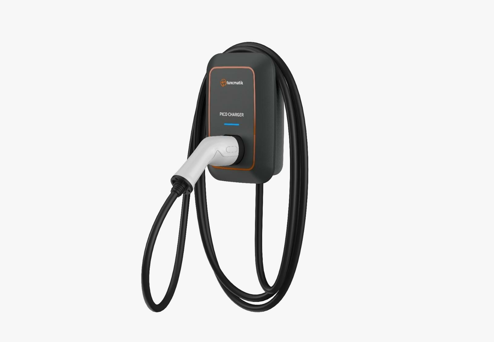 Tunçmatik Pico 22kw AC Trifaze Type-2 Ev Tipi Kablolu Araç Şarj İstasyonu TSK16060