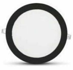 İnoled 24w Ilık Beyaz Siyah Kasa Slim Led Panel Yuvarlak 2824-03