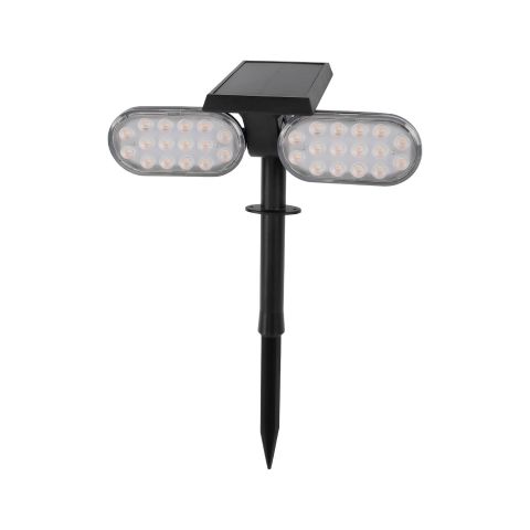 ACK 10w Yeşil Işık Kazıklı Solar Bahçe Armatürü 32 LED Çipli AG60-02851