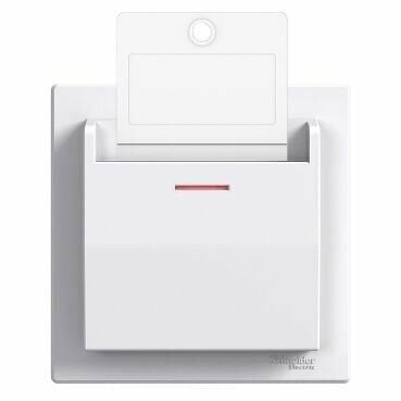 Schneider Asfora Beyaz Energy Saver Mekanik Çerçeveli - EPH6200121