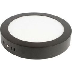 İnoled 24w Günışığı Siyah Kasa Yuvarlak Sıva Üstü Led Panel 2772-02
