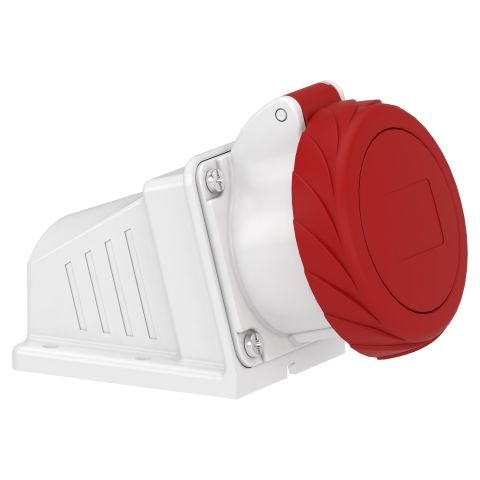 Schneider 5x16A Eğik Duvar Prizi 380 Volt Trifaze IP 67 PKF16W735