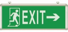 İnoled 3w Sağ Sol Exit Çıkış Levhası Ledli 3 Saat Şarjlı 5121