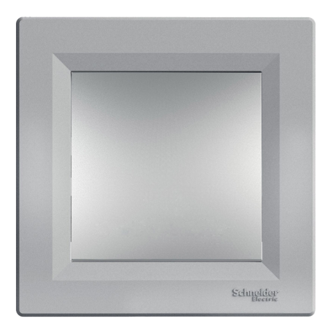 Schneider Asfora Plus Alüminyum Tekli Anahtar Çerçeveli - EPH0100161