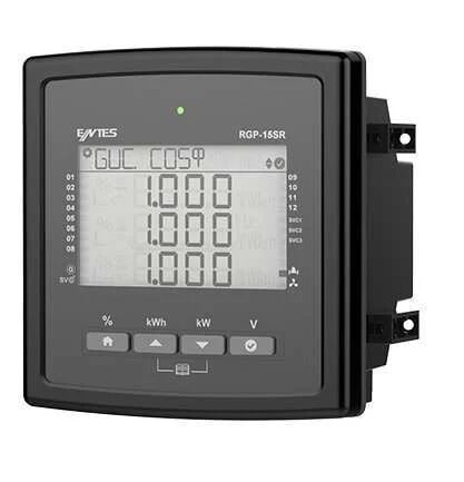 Entes RGP-15SR 144x144 85V-300V Ac/Dc Lcd'Li Reaktif Güç Kontrol Rölesi M4077