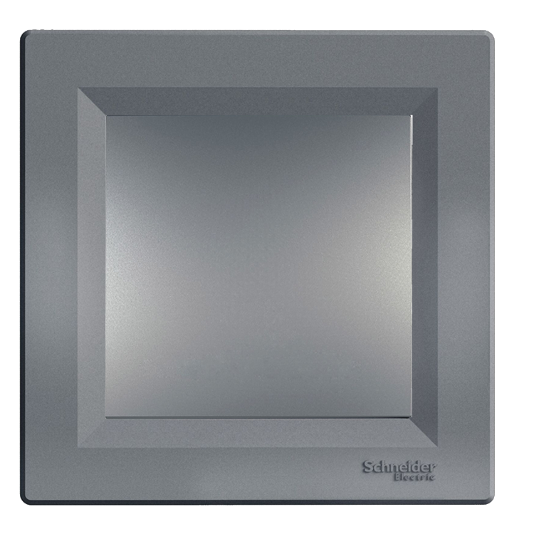 Schneider Asfora Plus Çelik Tekli Anahtar Çerçeveli - EPH0100162
