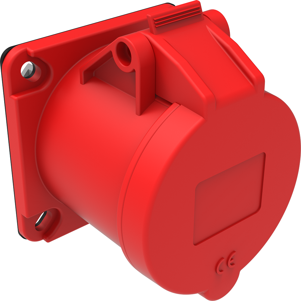 Bemis 4X32A Düz Makine Prizi IP 44 380 Volt BC1-3504-2413