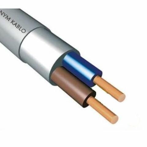 Öznur 2x1.5 mm NYM Antigron Kablo Tek Damar NVV 100 METRE